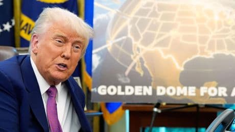 "Golden Dome": Trump träumt von einem eigenen Iron Dome
