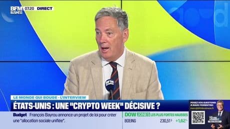 Le monde qui bouge - L'Interview : États-Unis, une "crypto week" décisive ? - 16/07