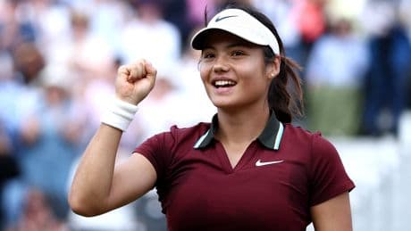 What time is Emma Raducanu playing today? How to watch Queen's Club last-16 tennis live