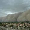 Phoenix is blanketed in thick wall of dust as major monsoon hits desert valley