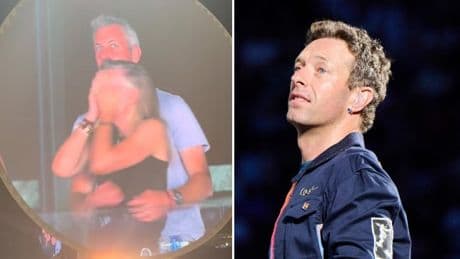 Chris Martin jokes about couple in Coldplay audience: ‘Either they’re having an affair or very shy!’