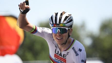 Tour de France, étape 7 : Tadej Pogacar vainqueur à Mûr-de-Bretagne et de nouveau en jaune