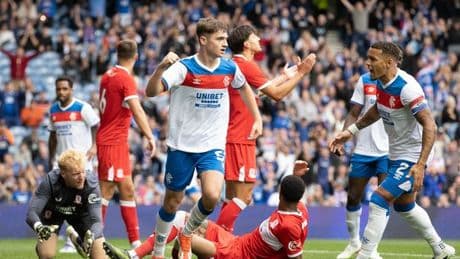 Findlay Curtis rescues Rangers but Martin's marching orders show there's nothing friendly about it – 5 talking points