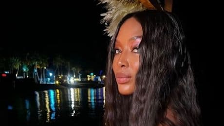 Naomi Campbell shares rare glimpse of children as she enjoys family time in Maldives