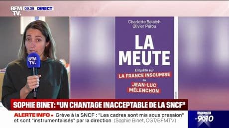 "La Meute": Sophie Binet (CGT) affirme que "jamais la fin ne justifie les moyens"