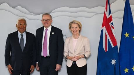 La UE y Australia negocian un acuerdo de defensa en pleno repliegue de Estados Unidos