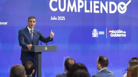 Sánchez dice que presentará proyecto de Presupuestos para 2026 pero no se planteará convocar elecciones si no los aprueba