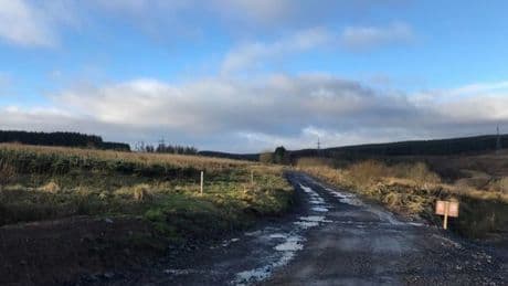 Plans submitted for new haul track for proposed substation site north of Dunblane