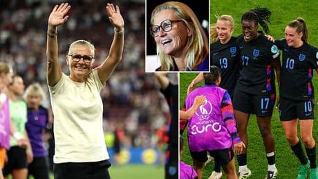 Intensely private Sarina Wiegman has softened over England's chaotic route to the final and there are glimmers of hope against formidable Spain: IAN HERBERT