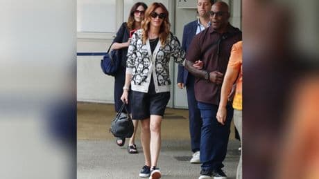 Internationale Filmfestspiele von Venedig: Julia Roberts zeigt sich im lässigen Look