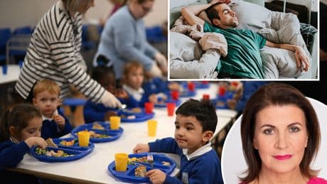 Why are hard working parents paying for school meals for kids of lazy feckless scroungers who can’t be bothered to work?