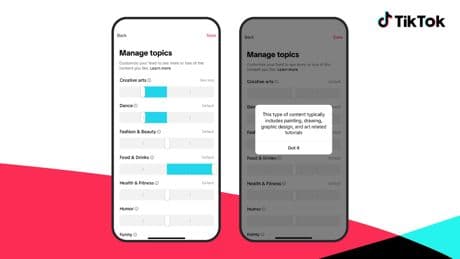 TikTok gives everyone more control over what’s on their For You page