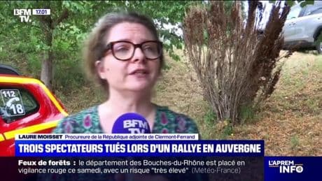 Trois spectateurs tués dans un rallye: une enquête a été ouverte pour "homicides involontaires"