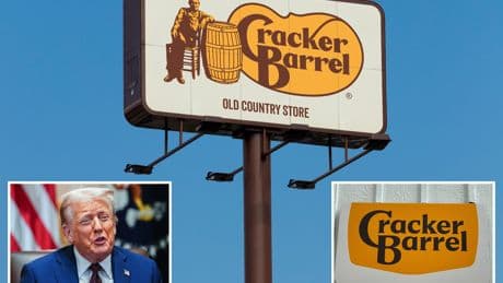 Cracker Barrel changed logo after call with White House — and thanked President Trump for ‘weighing in,’ aide says