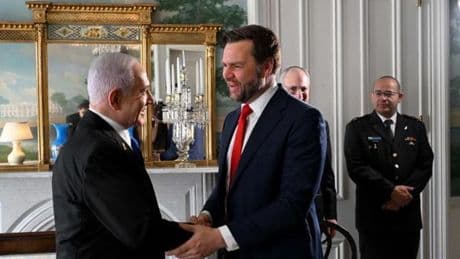 Netanyahu, ABD Başkan Yardımcısı Vance ile bir araya geldi