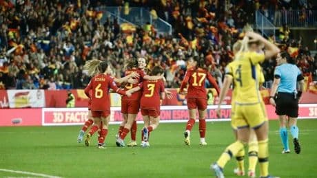 La selección española femenina vuelve a La Rosaleda