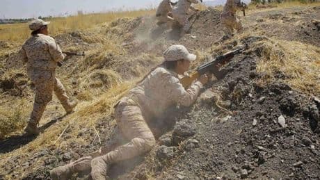 El ejercicio de la guerra es principalmente masculino