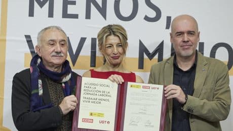 Los sindicatos se movilizan para pedir a Junts que no vete la reducción de jornada