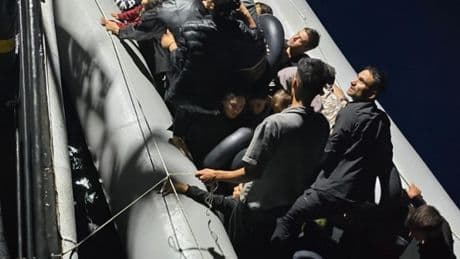 Çanakkale'de 38 göçmen yakalandı