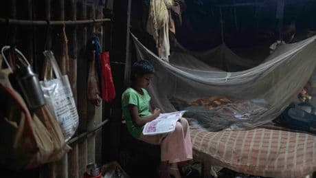 AP PHOTOS: A school under a highway is a sanctuary for disadvantaged children in India