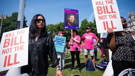 Warning over assisted dying TikTok adverts as MPs further debate Bill