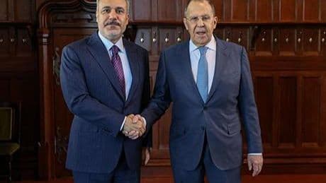 Dışişleri Bakanı Hakan Fidan, Rusya Dışişleri Bakanı Lavrov ile görüştü