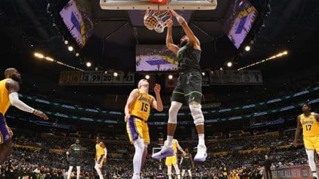 Rudy Gobert Takes Out the Trash
