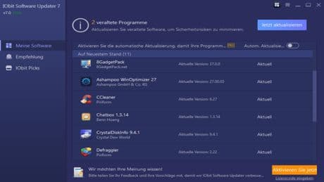 IObit Software Updater