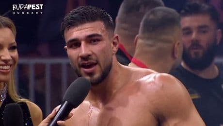 Tommy Fury calls out ‘scared’ Jake Paul after comeback fight in Budapest