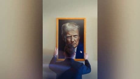 New official presidential portrait of Donald Trump unveiled at White House