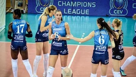 Voleybolda Kadınlar CEV Şampiyonlar Ligi'nin en başarılısı Dinamo Moskova