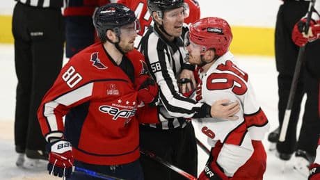 Hurricanes return home for Game 3 battle with Capitals after splitting two road games