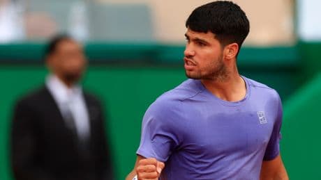 Tennis : début de saison poussif mais première victoire à Monte-Carlo... Carlos Alcaraz face aux «grandes attentes» sur terre battue