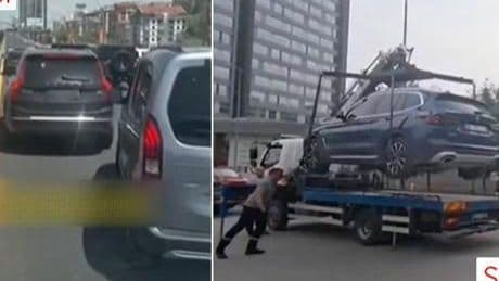 Öncesi ve sonrası... Düğün konvoyunda ambulansa yol vermeyen sürücüler hakkında karar