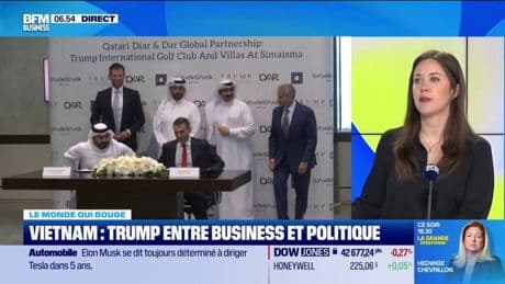 Au Vietnam, la construction d'une Trump Tower en cours d'approbation au moment même où le pays est en négociation commerciale avec le gouvernement américain