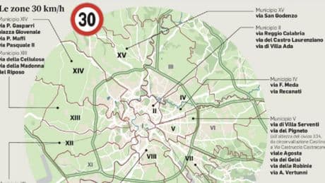 Roma, strade a 30 all'ora: pronta la prima lista di 52 vie con i nuovi autovelox. «C'è un'emergenza sicurezza»