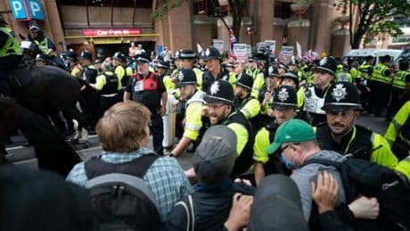 I volunteer with refugees – I wish protesters could meet those they hate