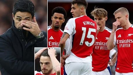 Arsenal's Champions League laser focus is hurting their top-five Premier League hopes after Bournemouth loss - you can sense the thought of regression starting to seep in if PSG advance, writes ISAAN KHAN