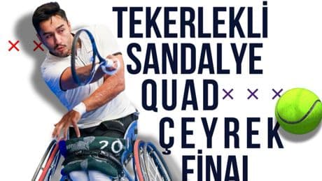 Milli para tenisçi Ahmet Kaplan, Wimbledon'da yarı finale çıktı