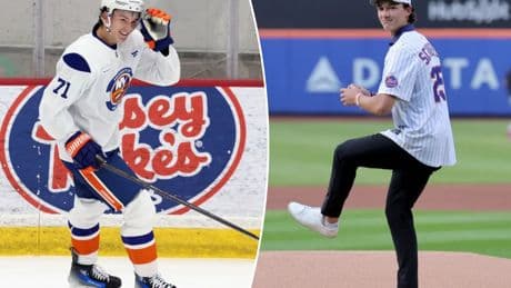 Matthew Schaefer signs his Islanders rookie contract with new era set to begin