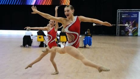<p>Ai Mondiali di Twirling &egrave; iniziato il programma della Nations Cup</p>
