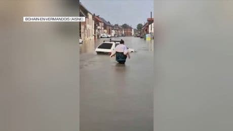 Appel "à la plus grande vigilance": placé en vigilance orange, l'Aisne est touché par des inondations