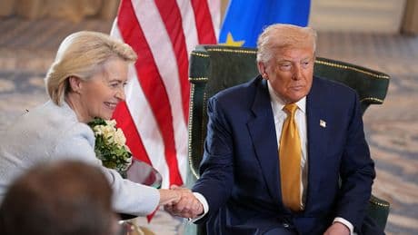 Trump announces EU trade deal that sees 15% flat tariff for products coming to US