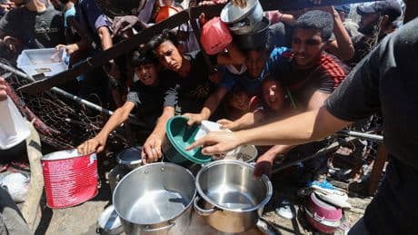 Gaza food situation 'worst it's ever been', charity says &#8211; as UK promises &#163;40m in aid