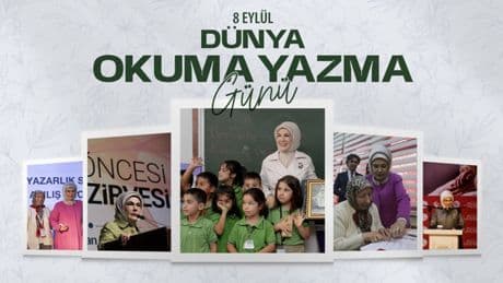 Emine Erdoğan'dan 'Dünya Okuma Yazma Günü' paylaşımı