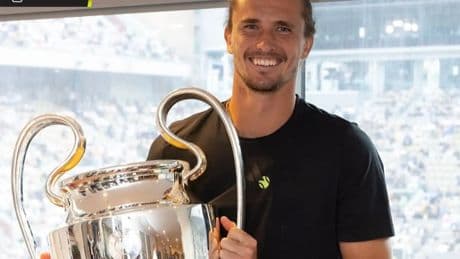 La divertida respuesta de Djokovic a la foto de Zverev con la Champions: &quot;Estabas ahí para espiarme&quot;