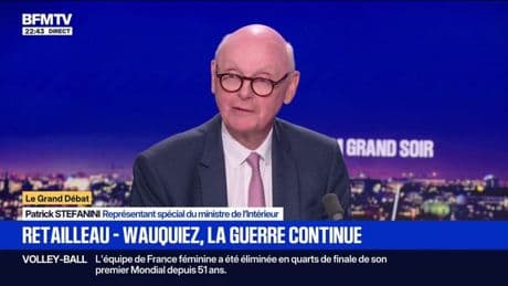 Crise politique: "Nous ne soutiendrons pas un gouvernement dirigé par un représentant du PS", indique Patrick Stefanini, représentant spécial du ministre de l'Intérieur