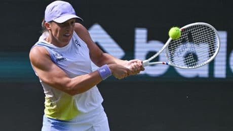 Generalprobe für Wimbledon: Swiatek bezwingt Asarenka beim Tennisturnier in Bad Homburg
