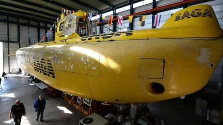 Francia no sabe qué hacer con el submarino de Jacques Cousteau