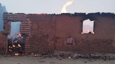 La desolación de una familia bilbaína en un pueblo de Palencia: «Hemos perdido la casa familiar en la que pasábamos los veranos»